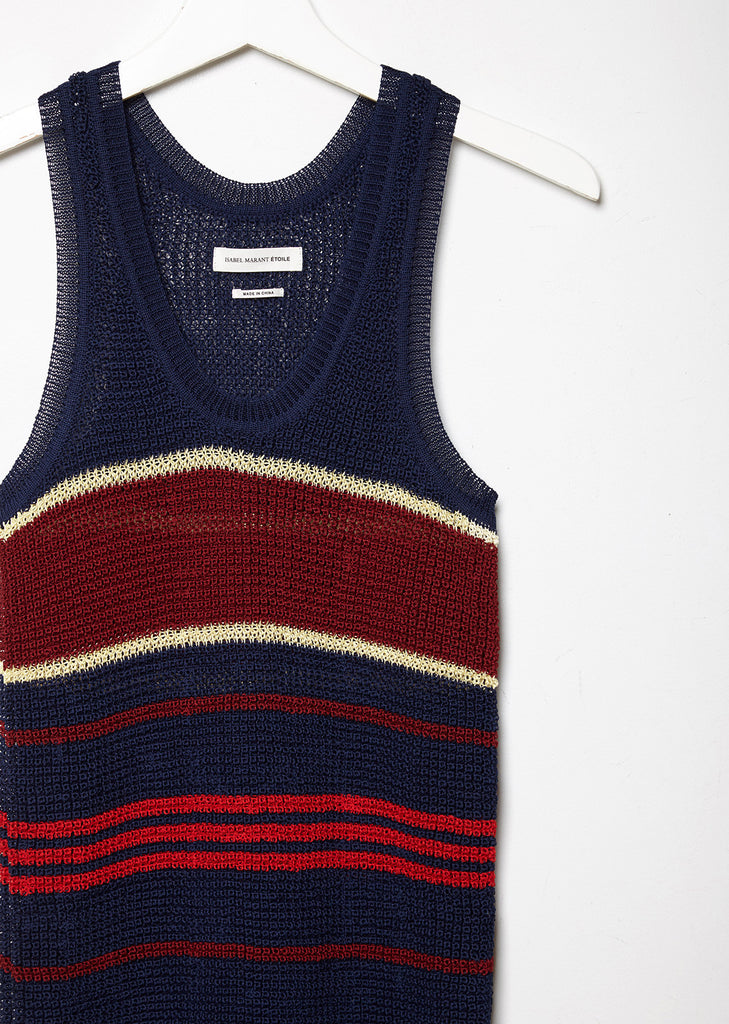 Dully Striped Sweater Tank