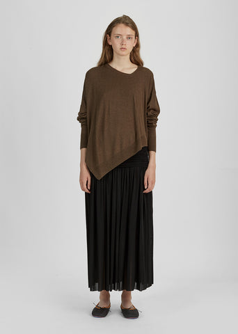 Molly Draped Long Skirt