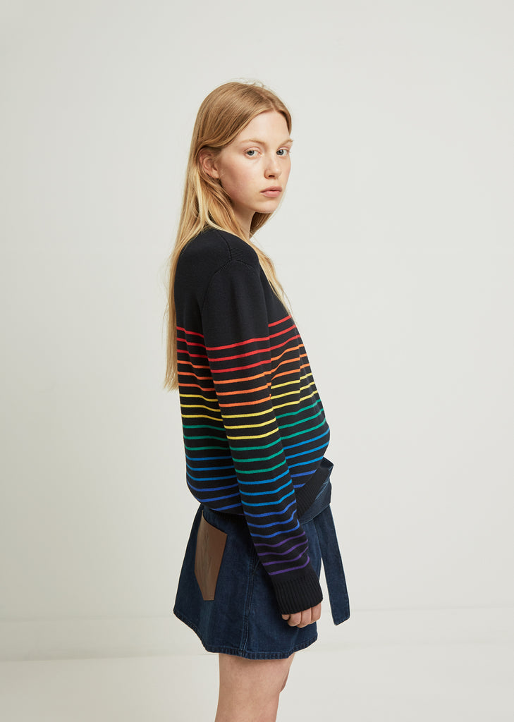 Rainbow Mariniere Sweater