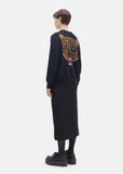 Mohair Intarsia Leopard Sweater