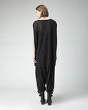 Embroidered Cocoon Top