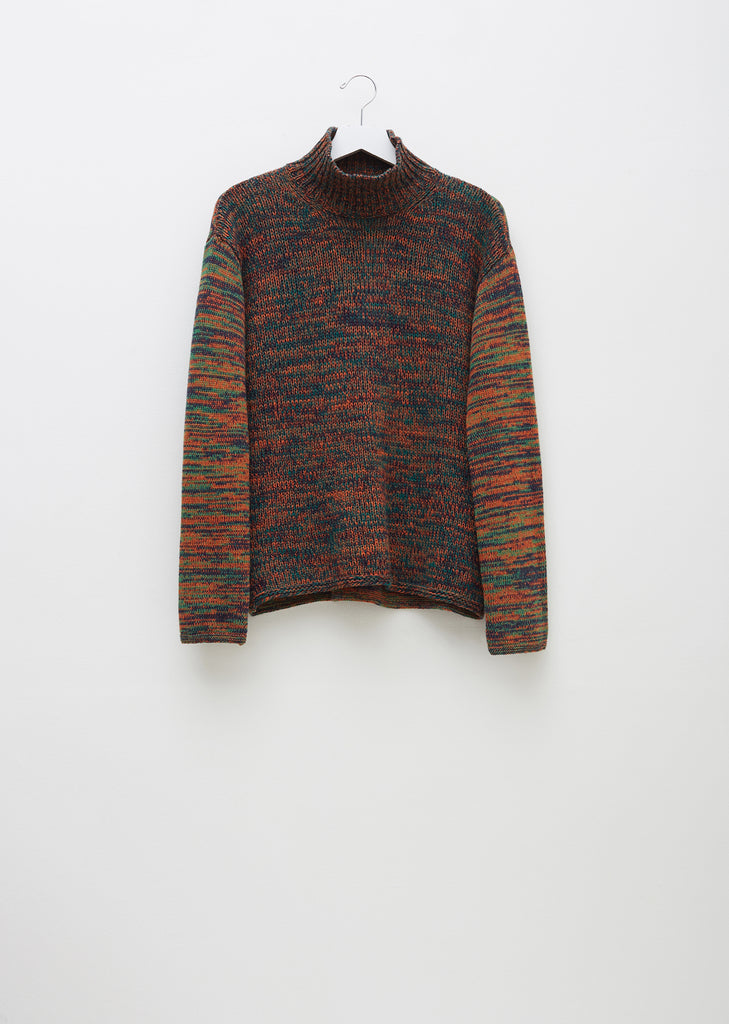 Virgin Wool Turtleneck Sweater