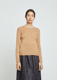 Cashmere Contrast Stitch Sweater