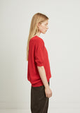 Short Sleeve Cashmere Sweater