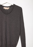U-Neck Cotton Sweater