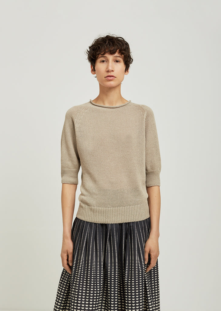 Cast Off Roll Neck Sweater