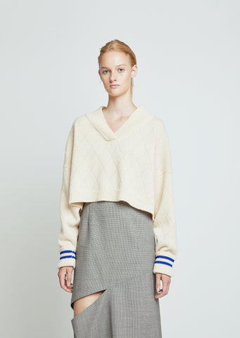 Gauge 5 Twist Sweater
