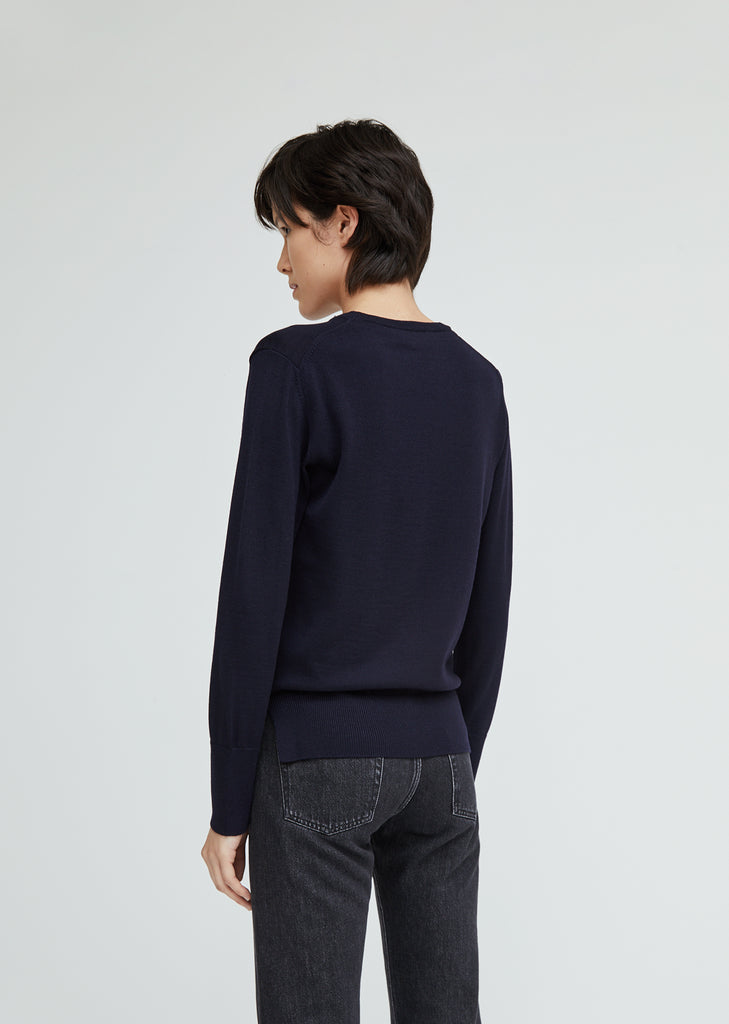 Nina Wool Crewneck Sweater
