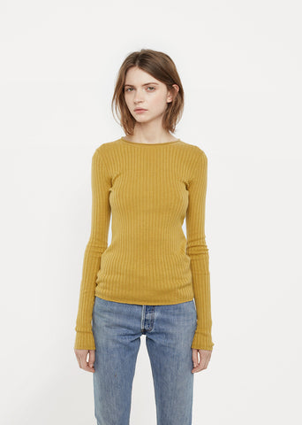 Ribbed Pullover