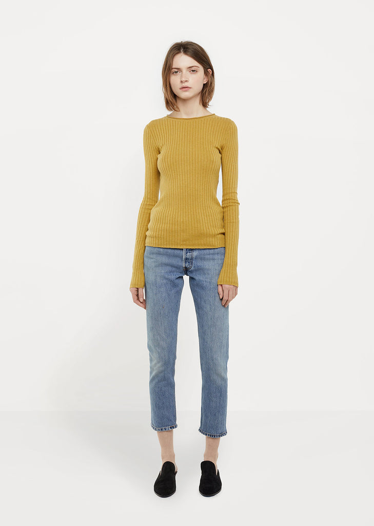 Ribbed Pullover