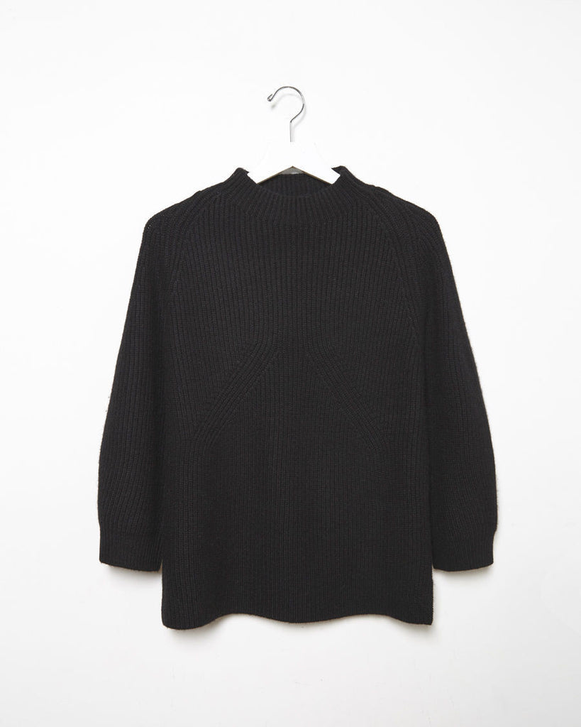 Raglan Mockneck Sweater