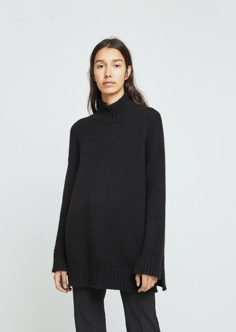 Cozy Cashmere Roll Neck Sweater
