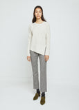 Overwashed Cable Rib Sweater