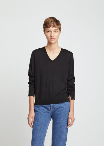 Merino Wool Essential V-Neck Sweater