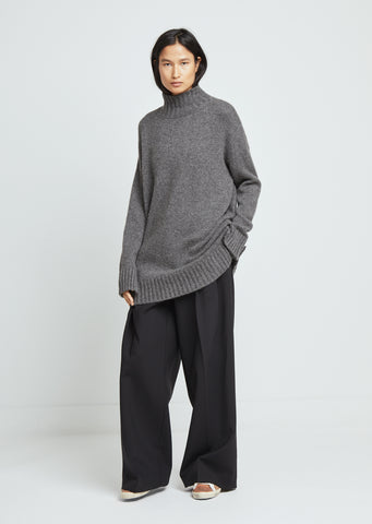 Cozy Cashmere Roll Neck Sweater