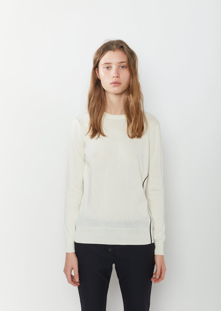 Lightweight Cotton Silk Sweater