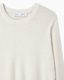 Cropped Paneled Pullover