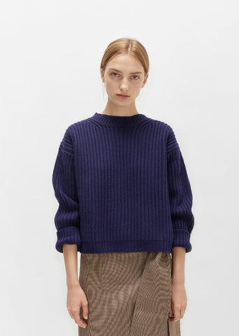 Unisex Wool Crewneck Sweater