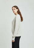 Haily Cashmere Silk Long Sleeve Sweater