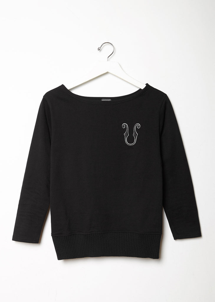 Boatneck Cotton Sweater