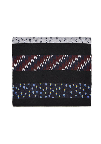 Striped Jacquard Scarf