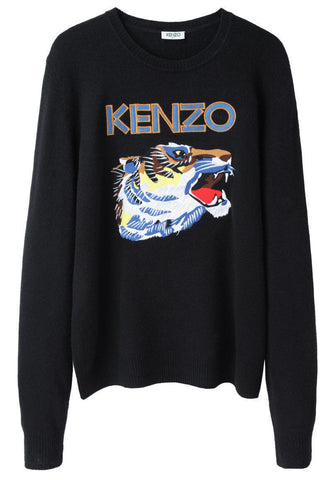 Tiger Knit Pullover