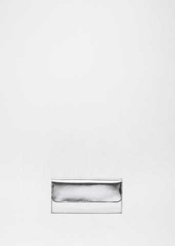 Mirror Calf Leather Wallet