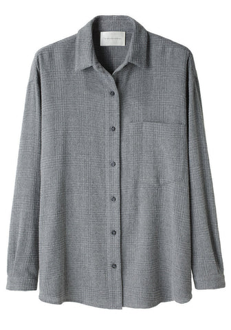 Boy Wool Check Shirt