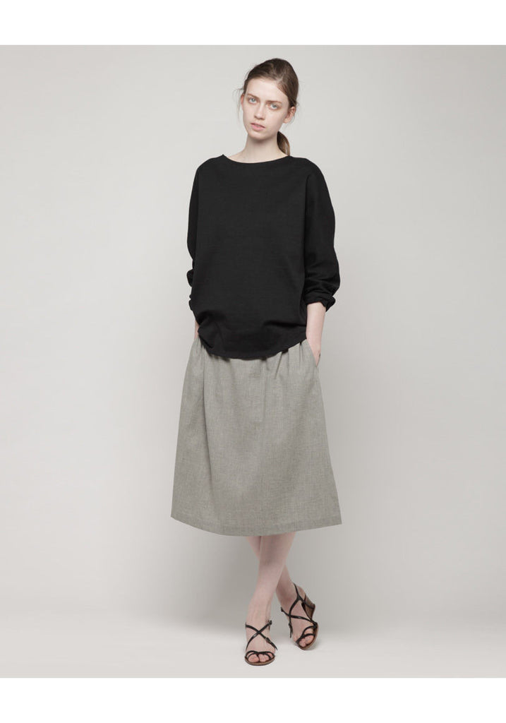 Elastic Waist Skirt