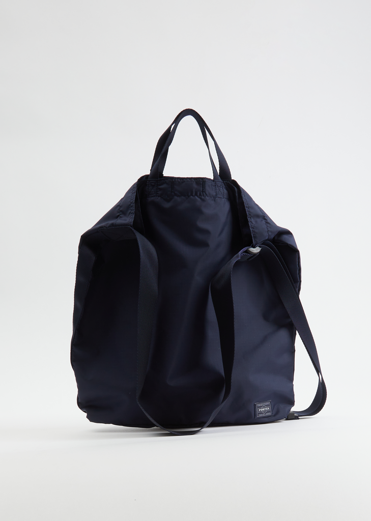 Flex 2-Way Shoulder Bag — Navy – La Garçonne