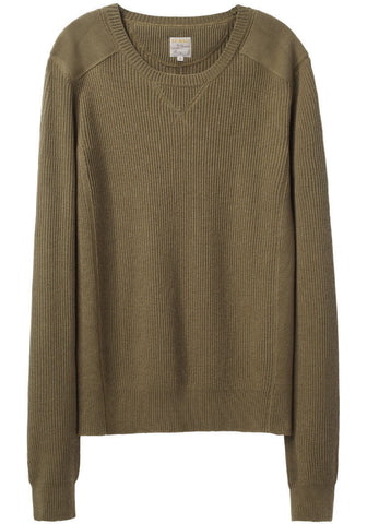 Shoulder Patch Sweater