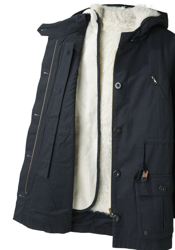 Hooded Fleece Lined Parka