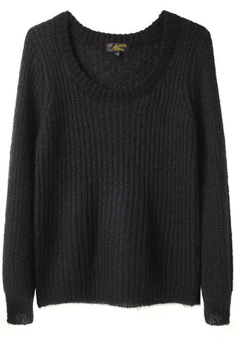 Scoop Neck Sweater