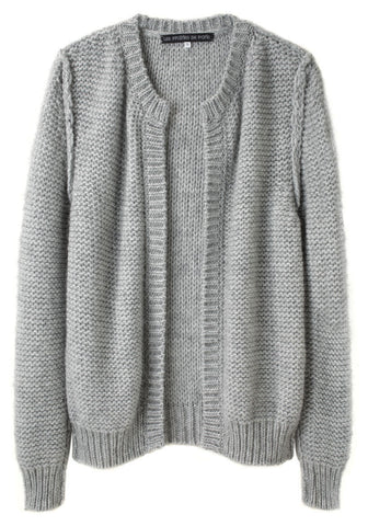 Reverse Seam Cardigan