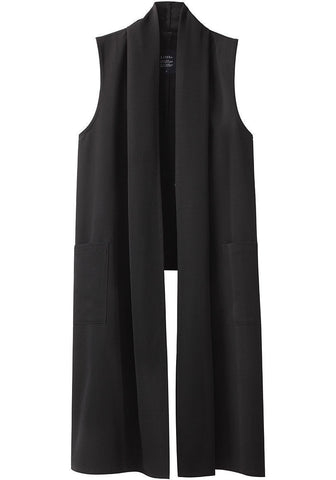 Long Front Vest