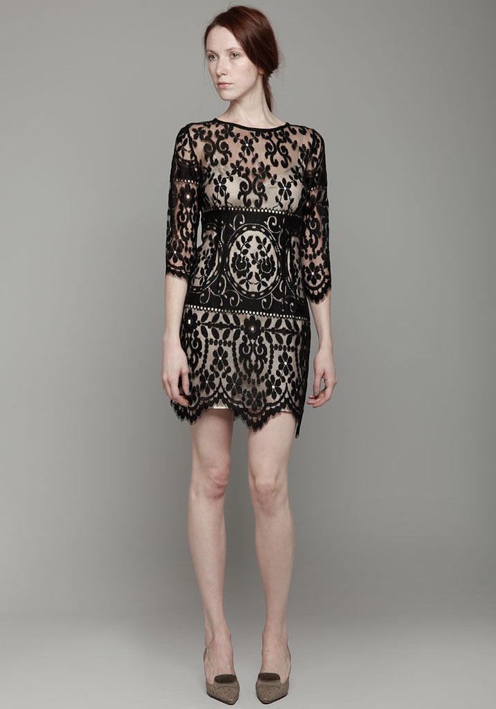 Tilly Lace Fitted Dress