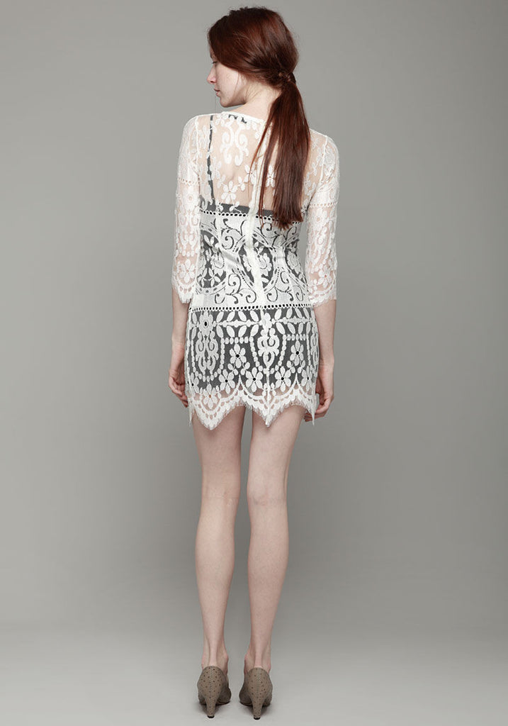 Tilly Lace Fitted Dress