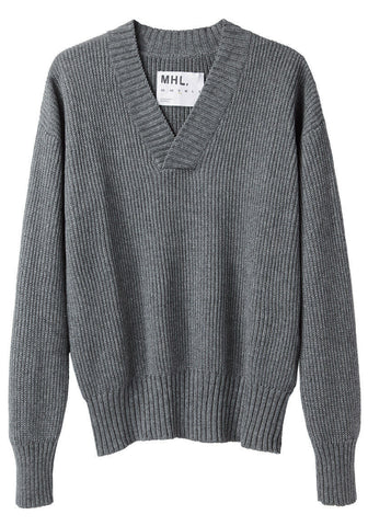 Loose V-Neck Jumper