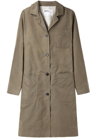 Proofed Canvas Overcoat