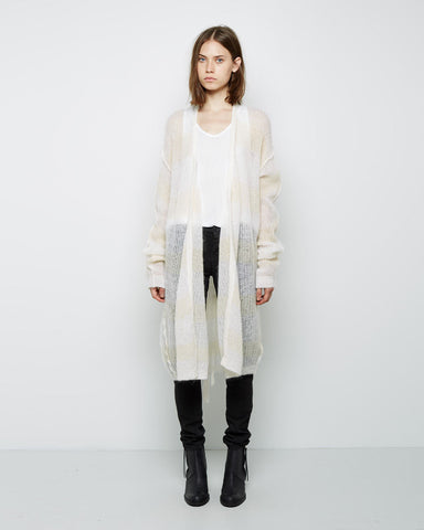 Long Mohair Cardigan