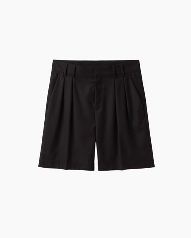 Pleated Shorts