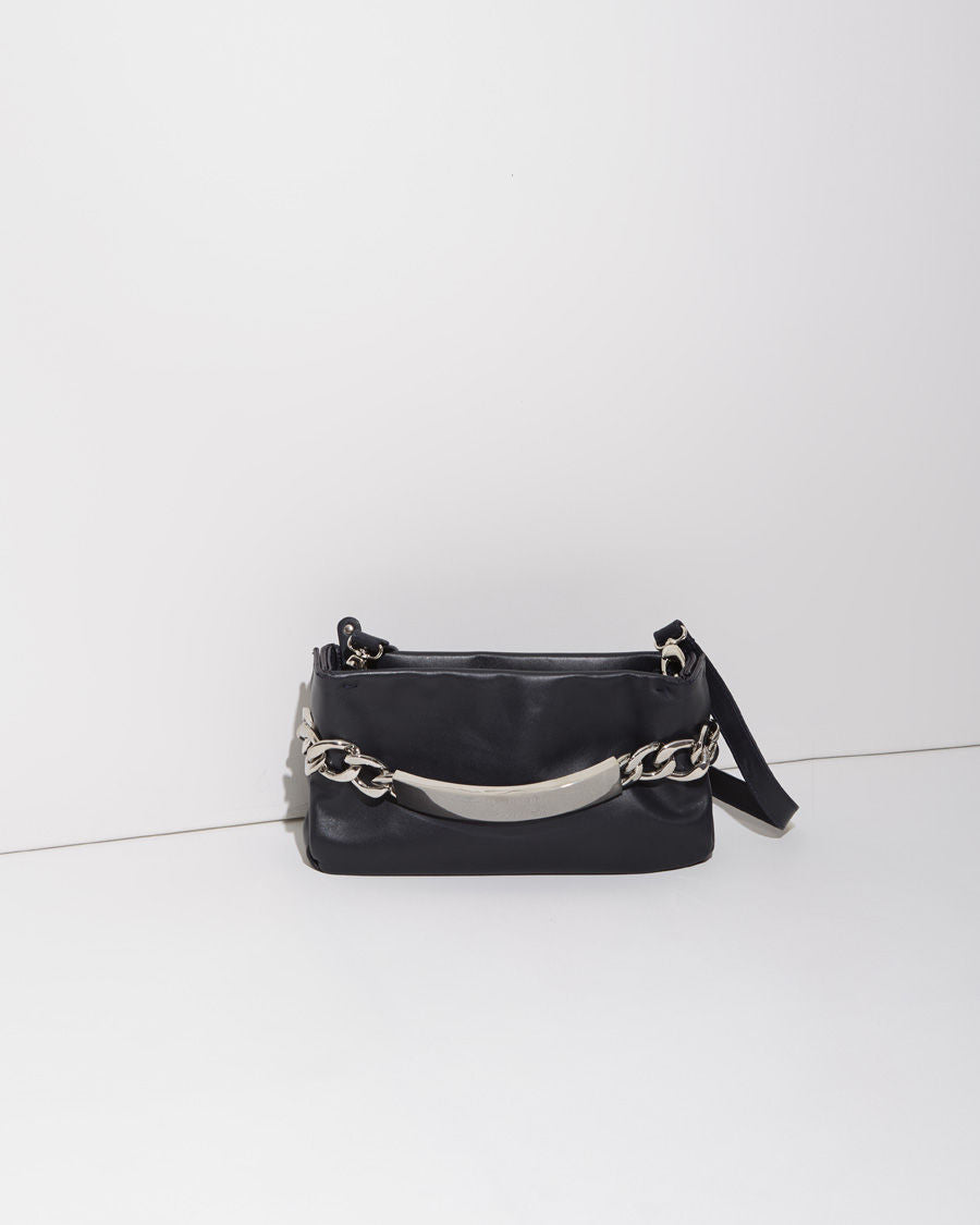 ID Bracelet Shoulder Bag – La Garçonne ID Bracelet Shoulder Bag – La Garçonne