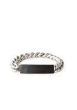 Chain/Leather Bracelet