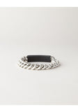 Chain/Leather Bracelet