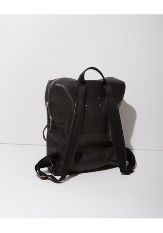 Slouch Leather Backpack – La Garçonne