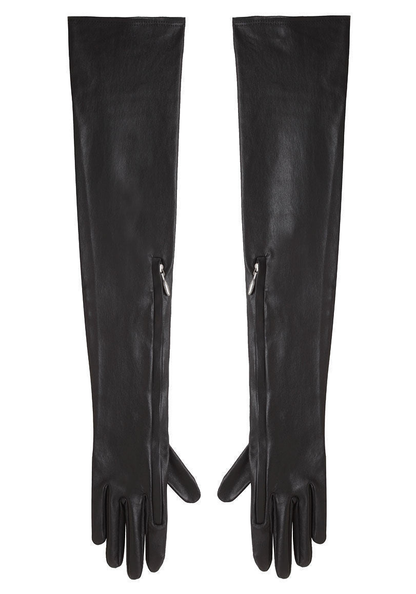 Long Leather Gloves – La Garçonne
