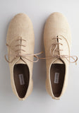 Jute Lace-Up Oxford