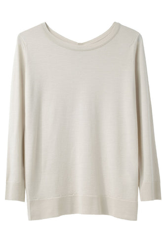 Button Back Sweater