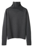 Cashmere Wide Roll Neck