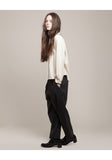 Cropped Pleated Trouser